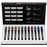 KARIN RealBrush Metallic 12 pcs - Felt Tip Pens