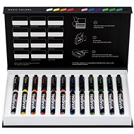 KARIN RealBrush Pigment 12 pcs Basic Colors - Felt Tip Pens
