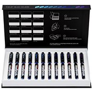KARIN RealBrush Pigment 12 pcs Violet - Blue Colors - Felt Tip Pens