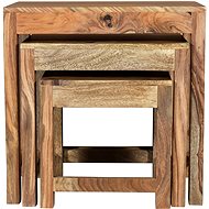 Smart kisasztal szett Sheesham Wood Handmade - Side Table
