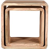 Twice kisasztal szett Acacia Wood Handmade - Side Table