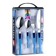 MONIX Cutlery 24pcs RAINBOW blue M184970 - Cutlery Set