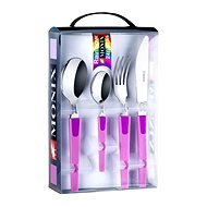 Monix Cutlery 24pcs RAINBOW Violet M184973 - Cutlery Set