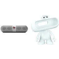  Beats Pill Pill Silver + White Dude  - Set