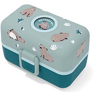 MonBento Snack box for children Tresor Blue Capy, blue - Lunch Box