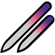 Mont Bleu Set of 2 coloured glass files R-MS01 - Nail File