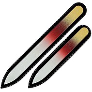 Mont Bleu Set of 2 coloured glass files R-MS02 - Nail File