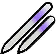 Mont Bleu Set of 2 coloured glass files R-MS06 - Nail File