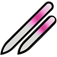 Mont Bleu Set of 2 coloured glass files R-MS08 - Nail File