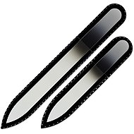 Mont Bleu Set of 2 coloured glass files R-MS12 - Nail File