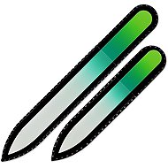Mont Bleu Set of 2 coloured glass files R-MS14 - Nail File