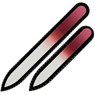 Mont Bleu Set of 2 coloured glass files R-MS17 - Nail File