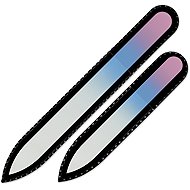 Mont Bleu Set of 2 coloured glass files R-MS18 - Nail File
