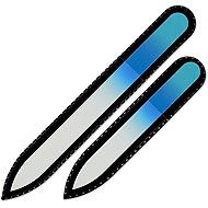 Mont Bleu Set of 2 coloured glass files R-MS21 - Nail File