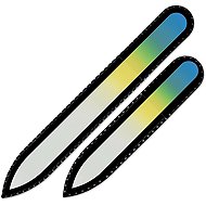 Mont Bleu Set of 2 coloured glass files R-MS24 - Nail File