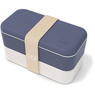 MonBento Snack bento box Original Blue Natural - Lunch Box