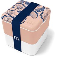 MonBento Snack bento box Square Graphic Ginkgo - Lunch Box