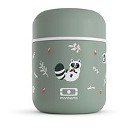 MonBento Thermobox for snacks Capsule Graphic Racoon - Lunch Box