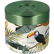 Quokka Stainless steel food container Whim Blue Nature 600 ml - Lunch Box