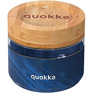 Quokka Glass Food Container Deli Wood Grain - Lunch Box