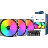 Montech E28 ARGB 3 in 1 Pack Black - PC Fan