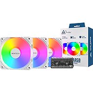 Montech E28 ARGB 3 in 1 Pack White - PC Fan