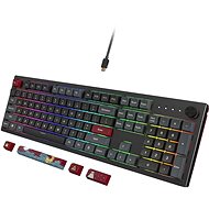 Mkey Darkness Brown US - Gaming Keyboard