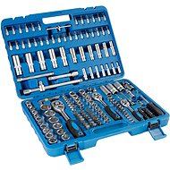 TECTAKE Gola set 171 pcs ratchet wrenches bits blue 402070 - Socket Wrench Set