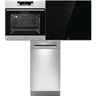 MORA VTS 537 BX + MORA VDIT 652 FF + MORA VM 565 X - Oven, Cooktop & Diswasher Set