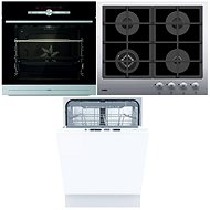 MORA VTS 785 BXB + MORA VDP 645 GX1 + MORA IM 685 - Oven, Cooktop & Diswasher Set