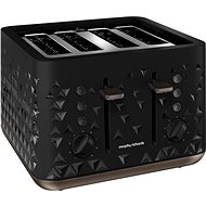 Morphy Richards 248101 Prism Four-slice Toaster Black - Toaster