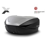 SHAD SH59X motorcycle top case with black aluminum cover (expandable concept) - Motorcycle Case