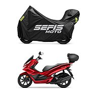 SEFIS Outdoor Premium size M motorcycle cover for Honda PCX 125 SH 125 with top box - Motorbike Cover