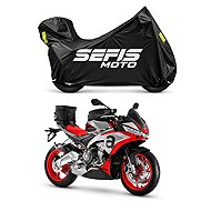 SEFIS Outdoor Premium size M motorcycle cover for Aprilia Tuono RSV 1000 1100 660 with top box - Motorbike Cover