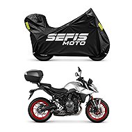 SEFIS Outdoor Premium size M motorcycle cover for Honda Hornet CB 500 600 1000 with top box - Motorbike Cover