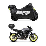SEFIS Outdoor Premium size M motorcycle cover for Yamaha MT 03 07 09 10 FZ6 FZ1 with top box - Motorbike Cover