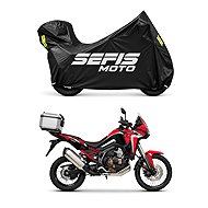 SEFIS Outdoor Premium motorcycle cover XXL for Honda CRF 1100 1000 Africa Twin with top box - Motorbike Cover