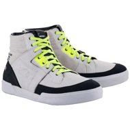 ALPINESTARS boots AKIO collection DIESEL JEANS, grey/yellow fluo/black, size 43 - Motorcycle Shoes