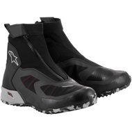 ALPINESTARS boots CR-8 GORE-TEX, black/grey/red, 2025, size 40 - Motorcycle Shoes