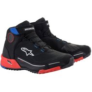 ALPINESTARS boots CR-X DRYSTAR HONDA collection, black/red/blue, 2025, size 42 - Motorcycle Shoes