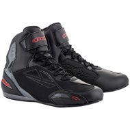 ALPINESTARS boots FASTER-3 DRYSTAR, black/grey/red, size 45,5 - Motorcycle Shoes
