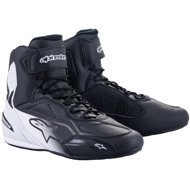 ALPINESTARS boots FASTER-3, black/white, 2024, size 40 - Motorcycle Shoes