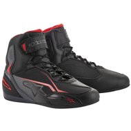 ALPINESTARS boots FASTER-3, black/grey/red, 2024, size 42,5 - Motorcycle Shoes