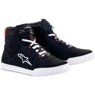 ALPINESTARS CHROME boots, black/white/red, 2025, size 44 - Motorcycle Shoes