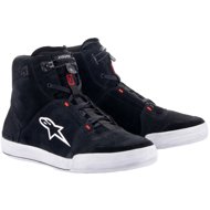 ALPINESTARS CHROME boots, black/grey/fluo red, 2025, size 40,5 - Motorcycle Shoes