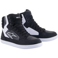 ALPINESTARS boots J-6 WATERPROOF, black/white, 2025, size 42,5 - Motorcycle Shoes