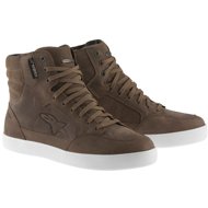 ALPINESTARS boots J-6 WATERPROOF, brown, 2025, size 48 - Motorcycle Shoes