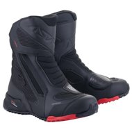 ALPINESTARS boots RT-7 DRYSTAR, black/red, 2025, size 38 - Motorcycle Shoes