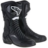 ALPINESTARS boots S-MX 6 DRYSTAR, black, 2024, size 41 - Motorcycle Shoes