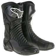 ALPINESTARS boots S-MX 6, black, 2024, size 42 - Motorcycle Shoes